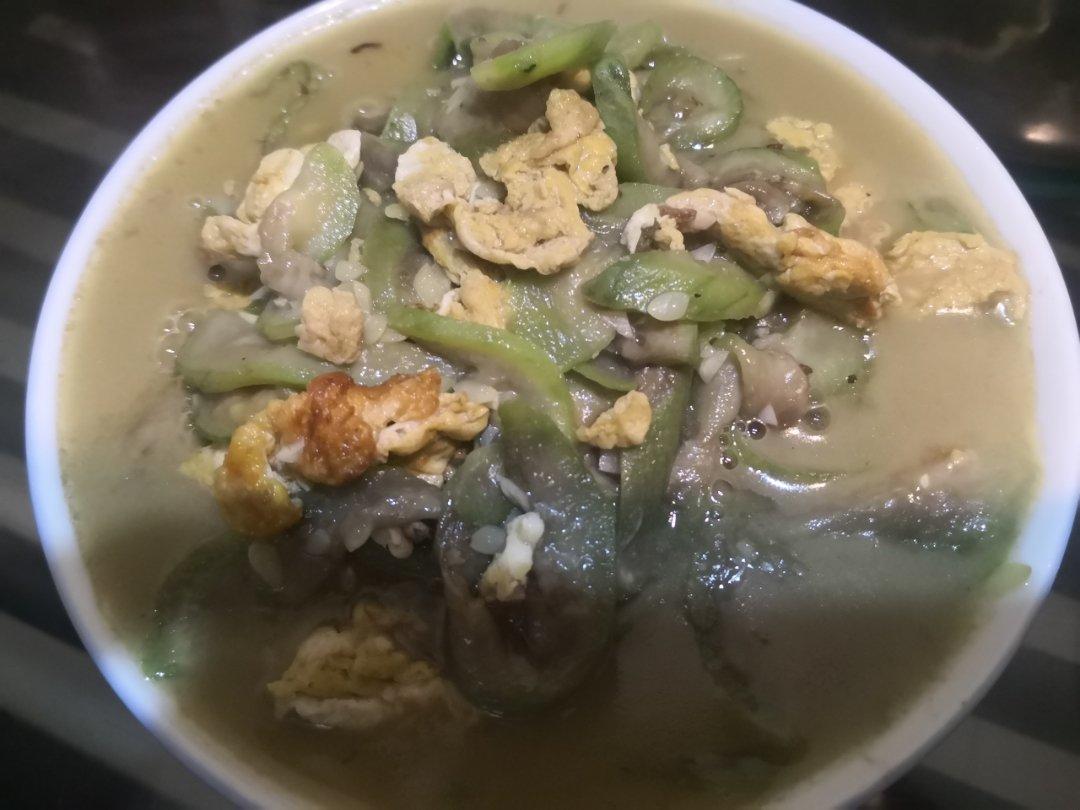 丝瓜炒蛋