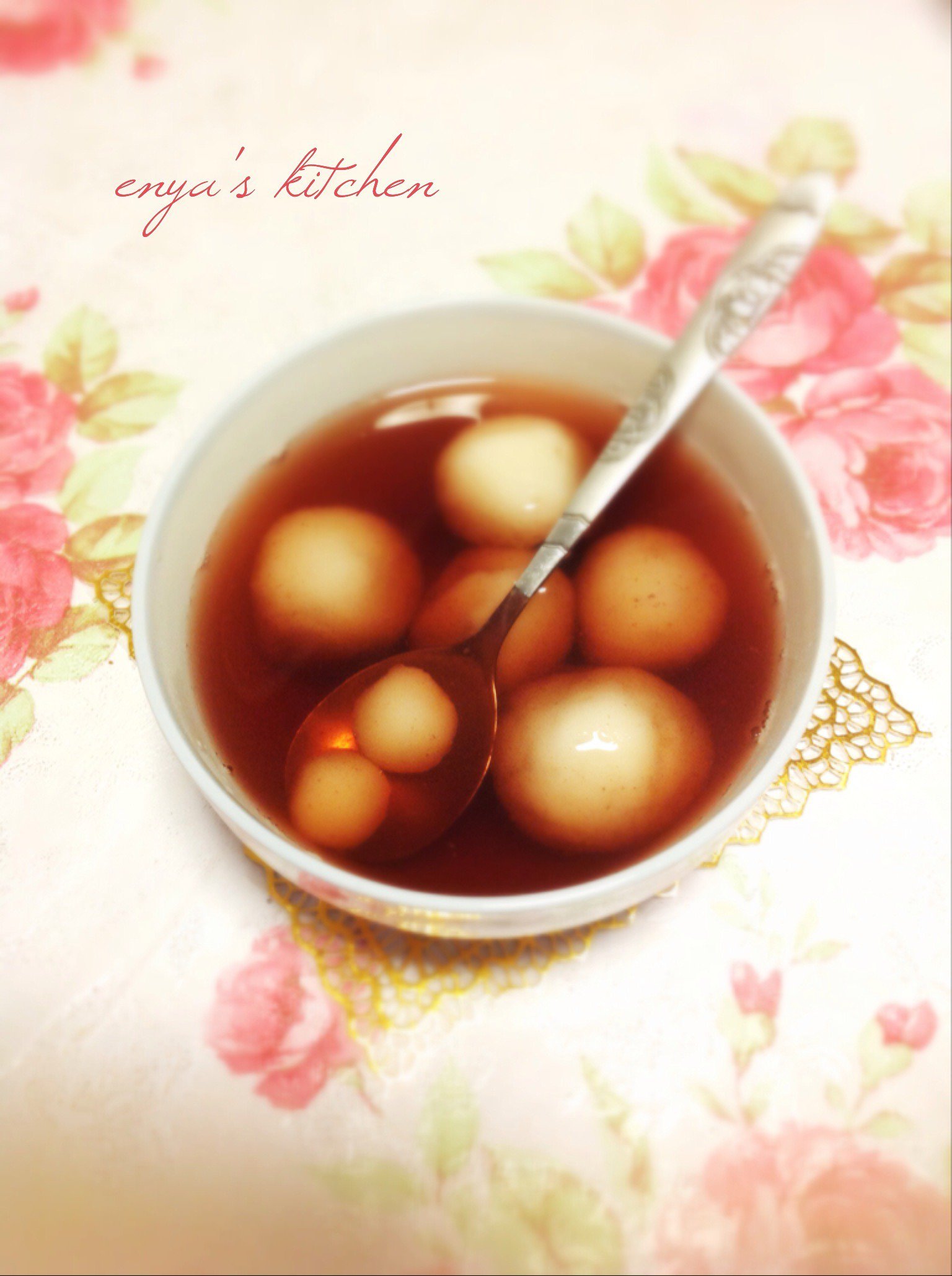 豆沙汤圆