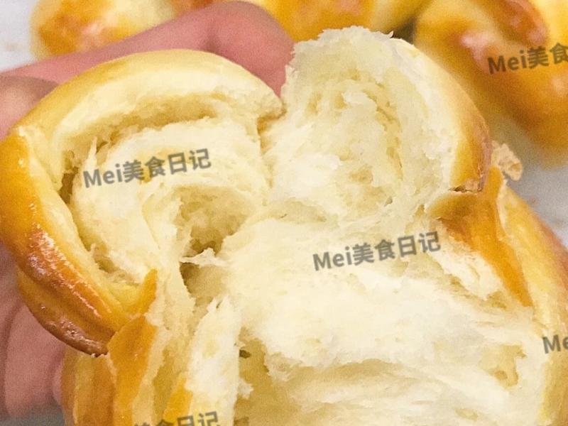 纯奶手撕吐司的做法 步骤1