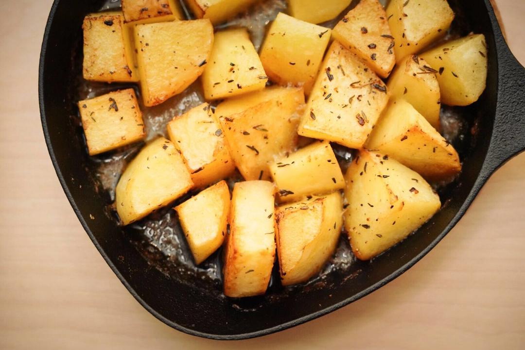 英国菜之放荡烤土豆fondant potato