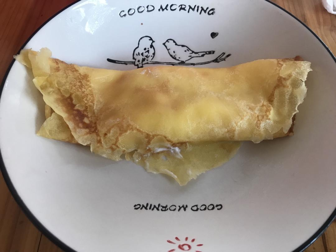 家庭简易版😚健康美味😍“芒果千层酸奶蛋糕🍰”