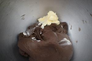 雷神乳酪巧克力软欧的做法 步骤15