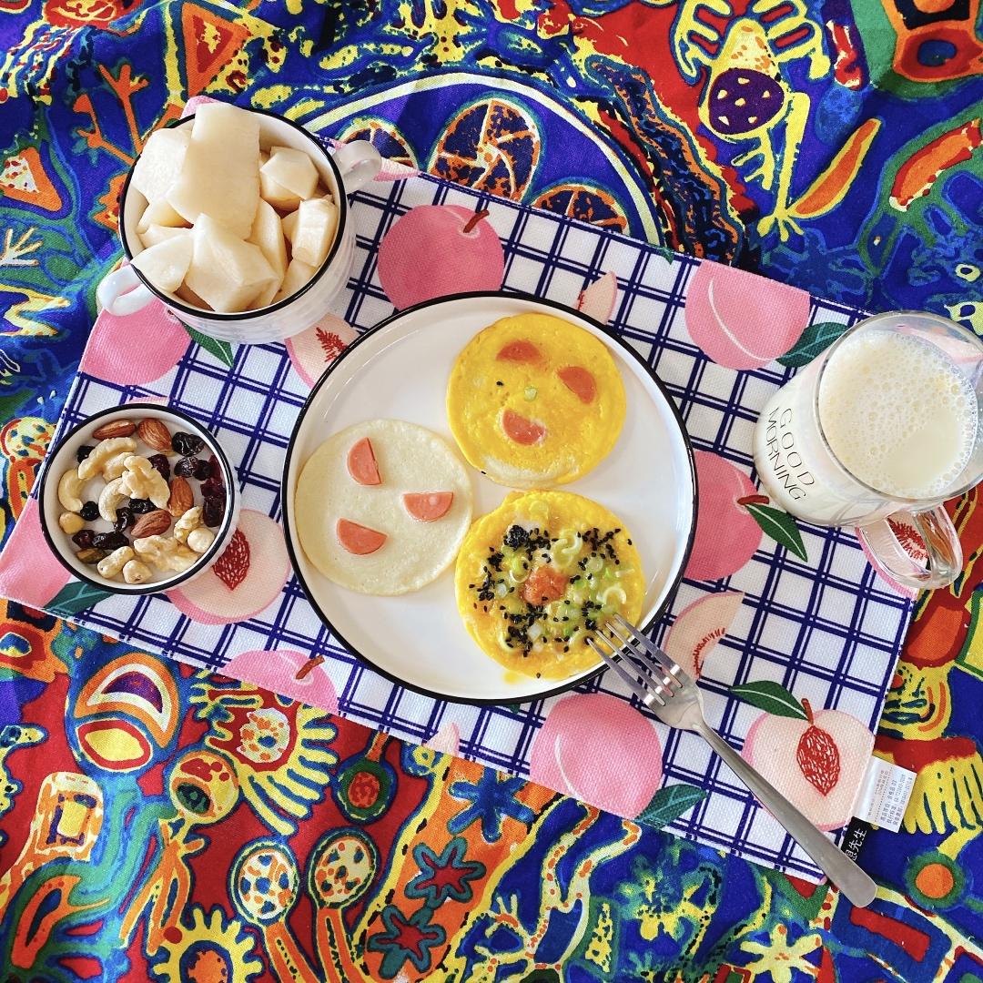 在家就能做的高颜值超好吃的(火腿鸡蛋饼）