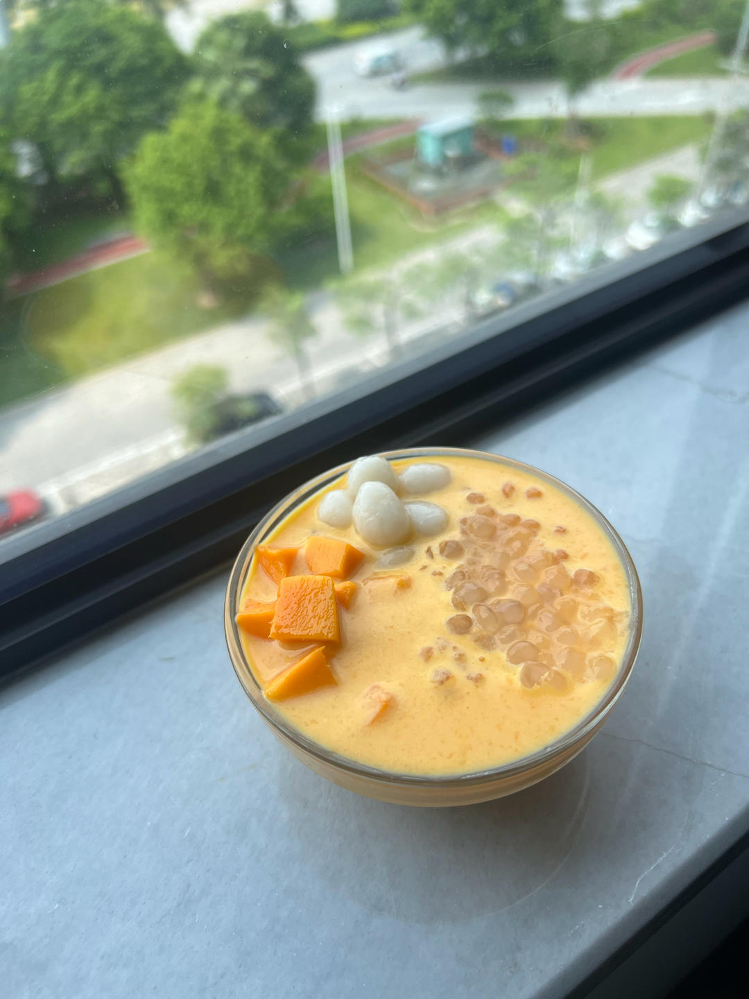 夏日小甜品，多芒丸子西米露冰镇更好吃