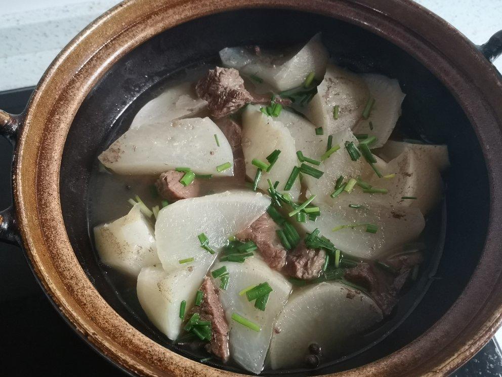 大白萝卜清炖牛肉