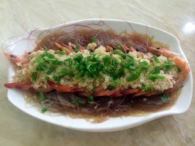 蒜蓉粉丝蒸大虾