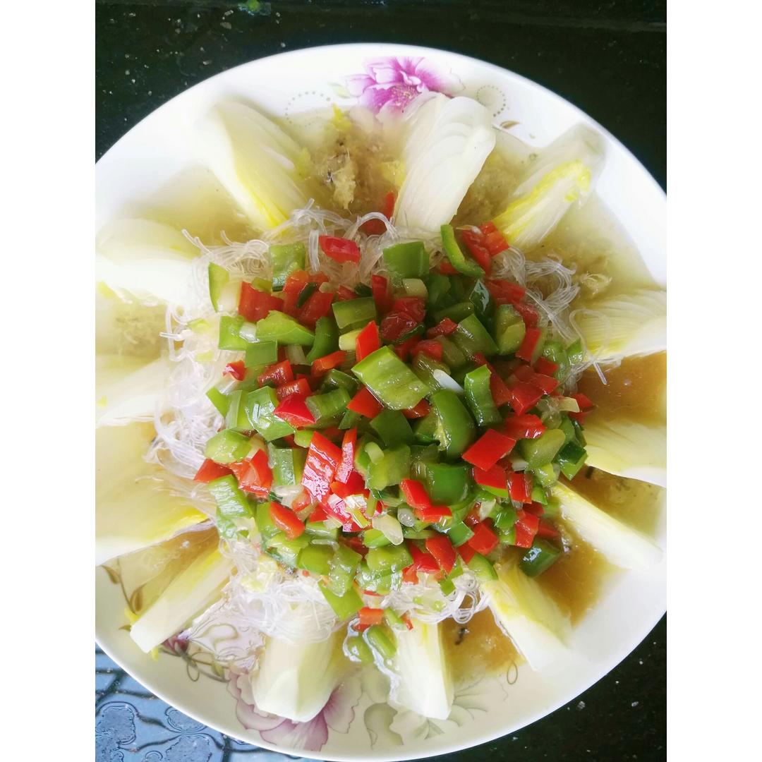 蒜蓉粉丝娃娃菜