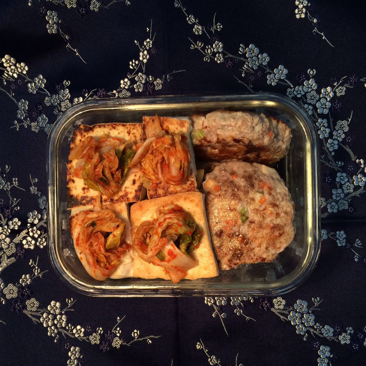 豆腐肉饼