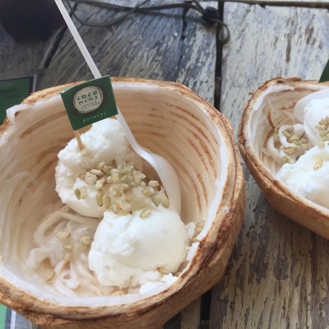 椰子爱上冰淇淋