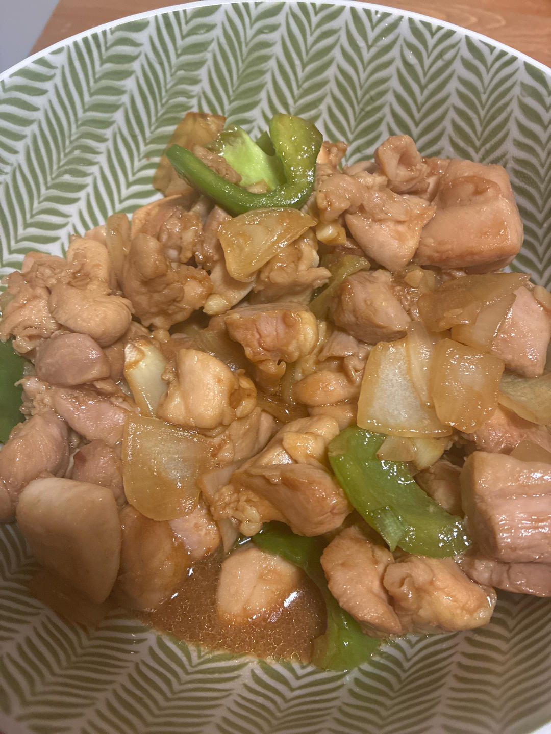 又香又嫩的洋葱炒鸡丁