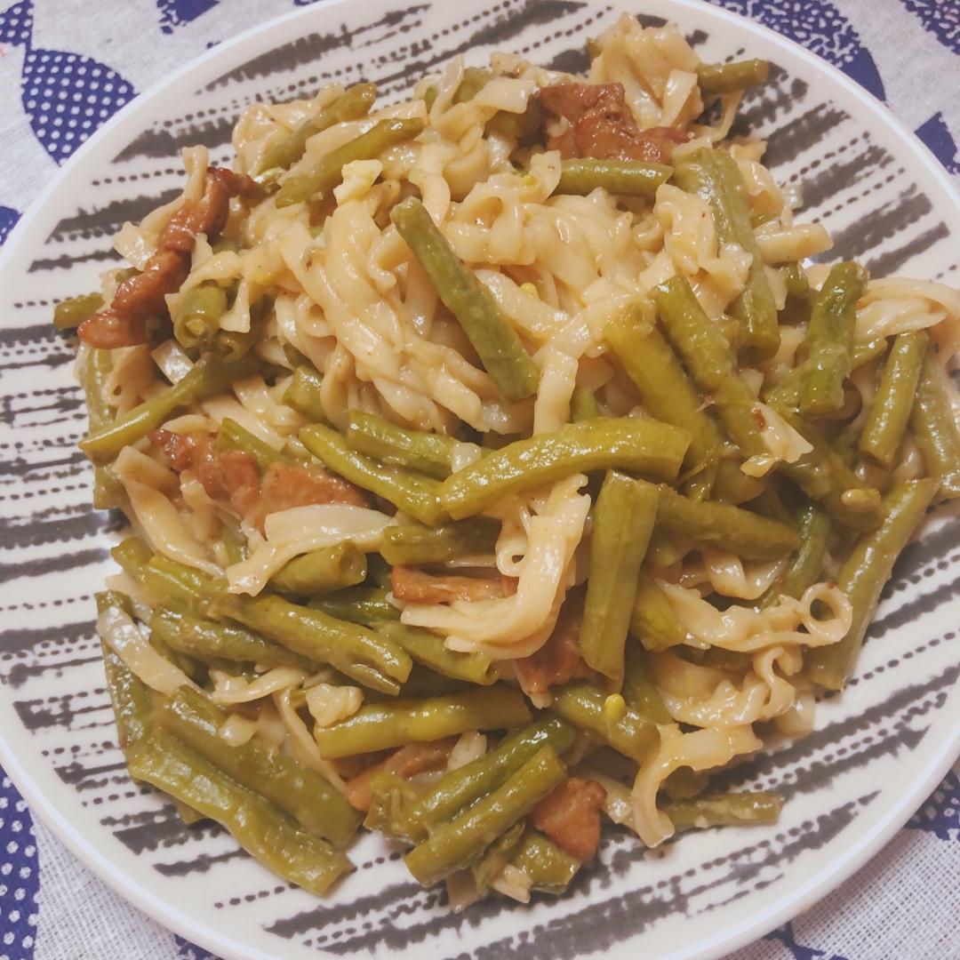 豆角焖面
