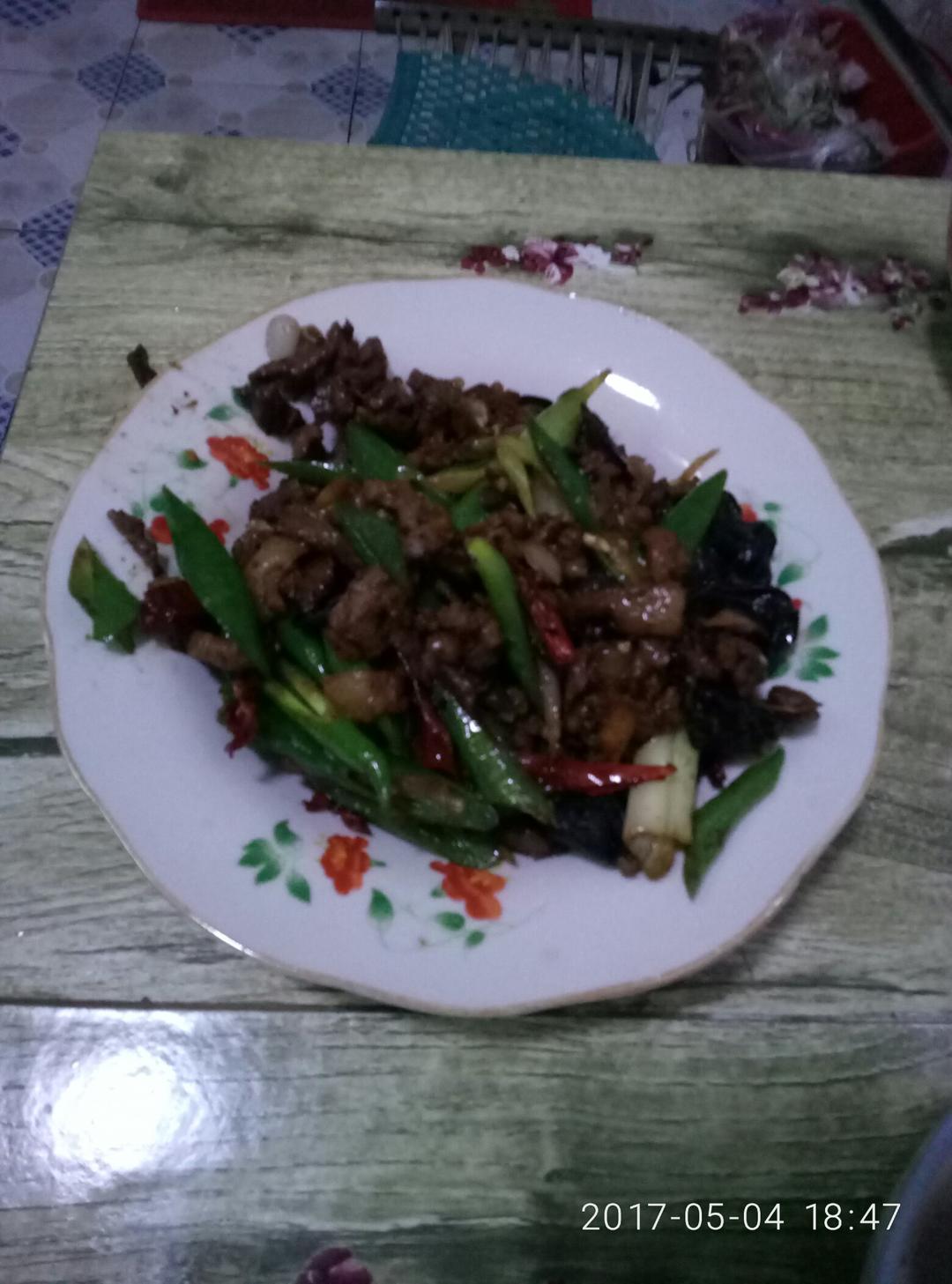 辣椒炒肉