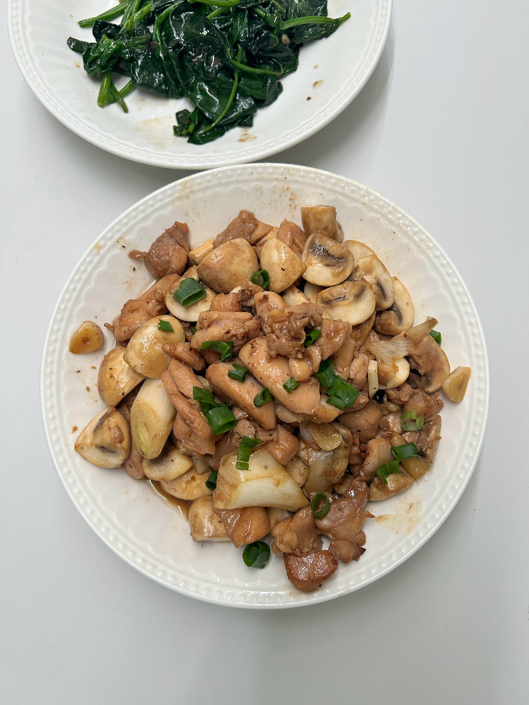 绝了～口蘑鸡腿真的好吃，简单快手