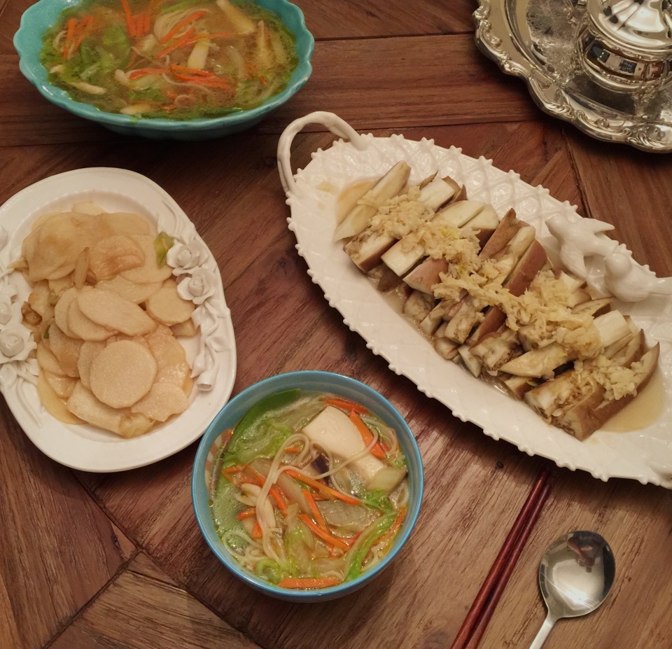 凉拌蒸茄子