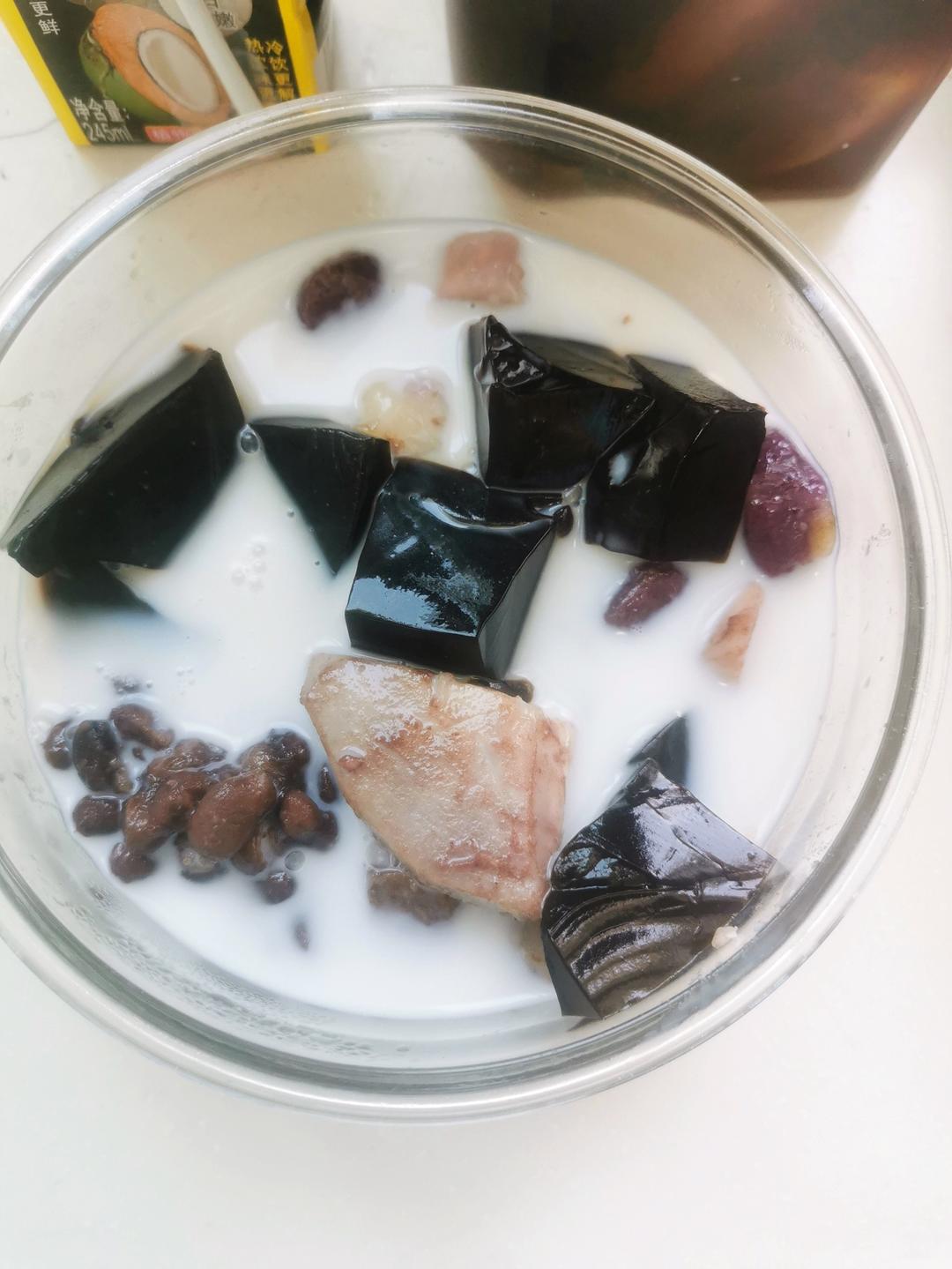 【视频】椰汁芋圆（芋头、红薯、紫薯圆）