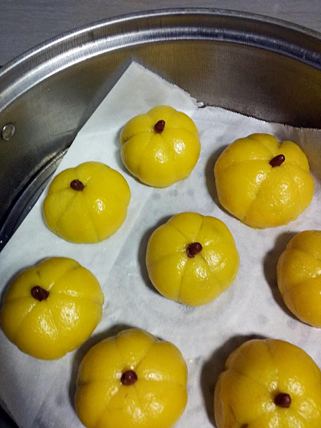 可爱呆萌南瓜饼