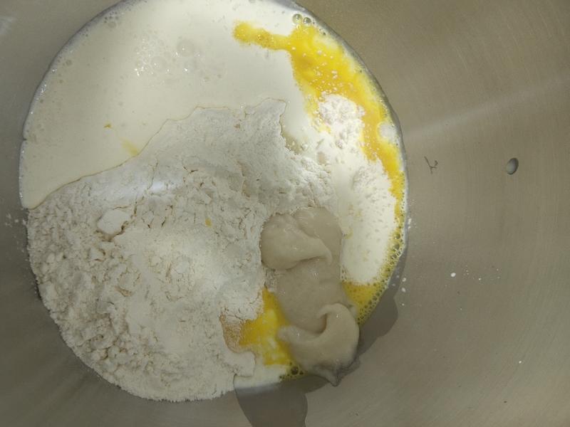 纯奶手撕吐司的做法 步骤1