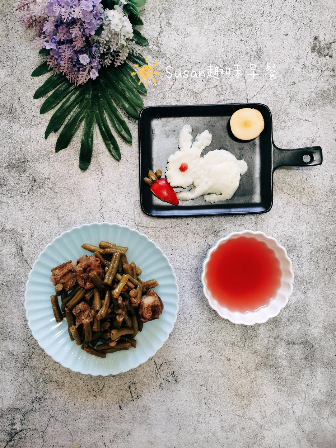 排骨炖豆角