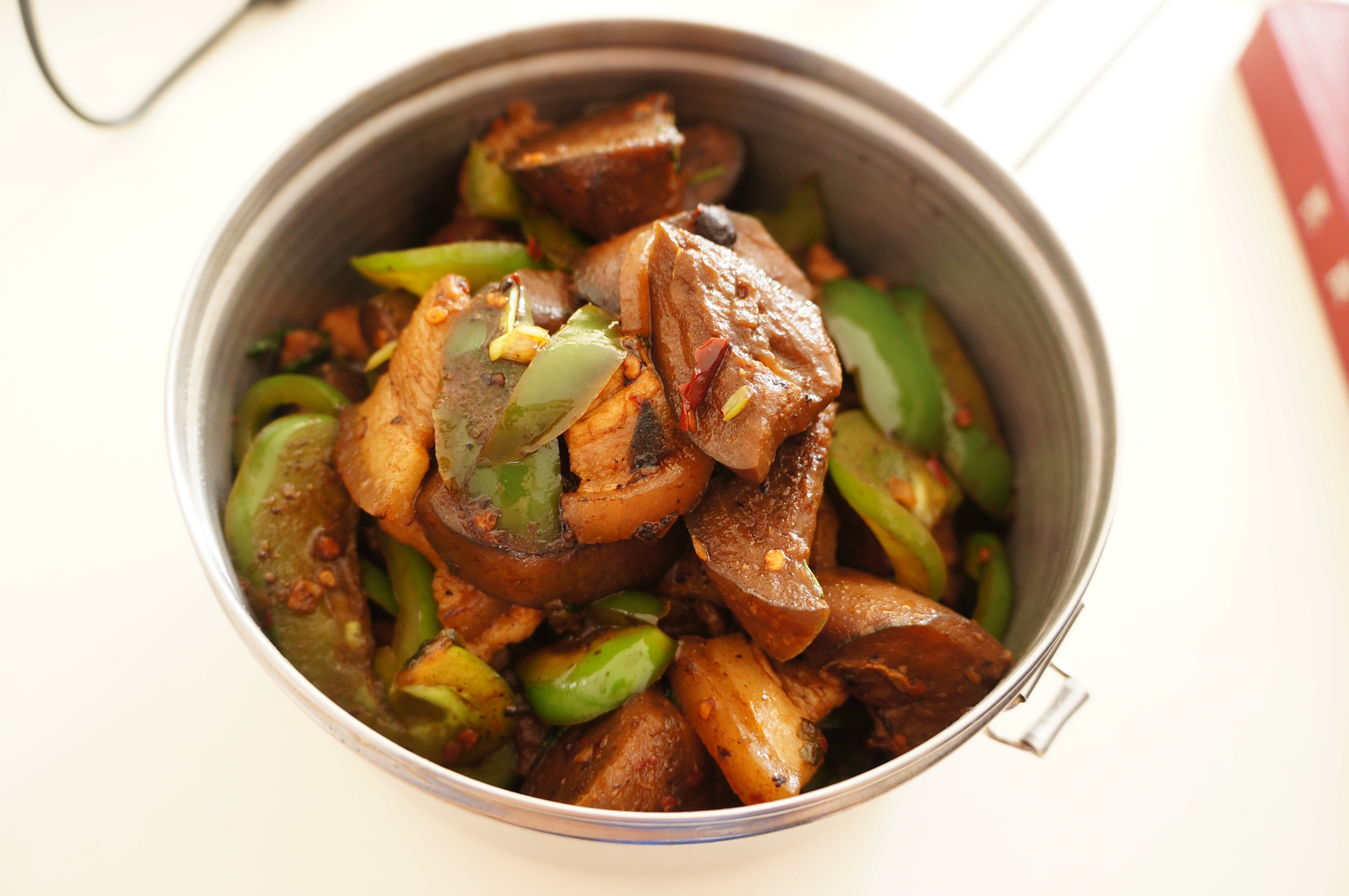 五花肉酱烧茄子