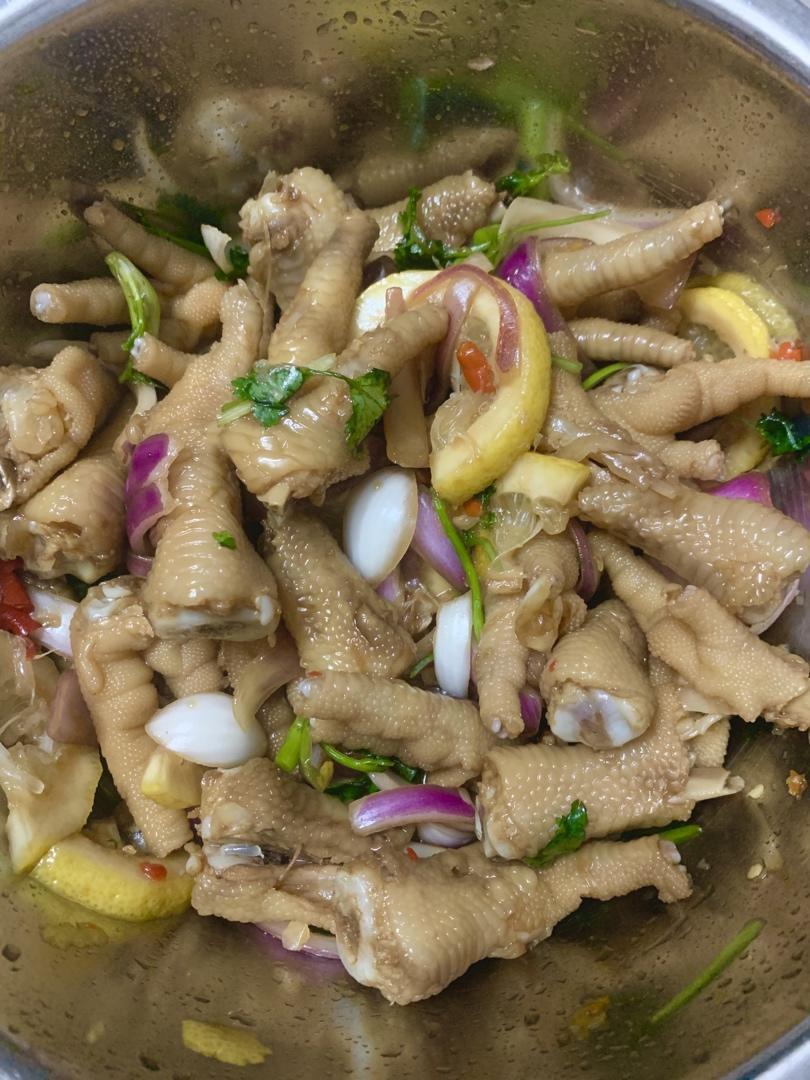 【柠檬酸辣鸡爪】自制超级无敌美味的网红鸡爪