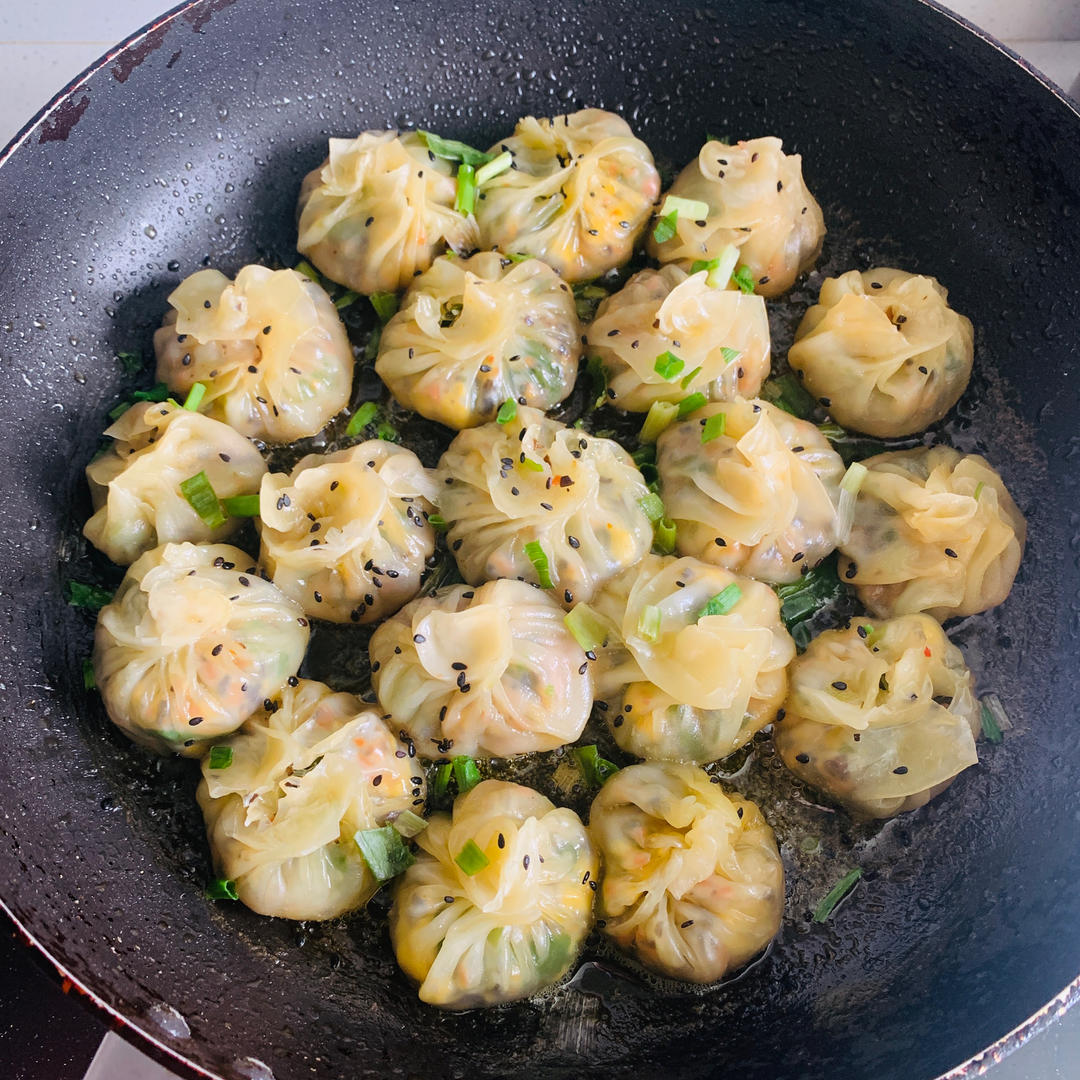 懒人水煎包，不用发面