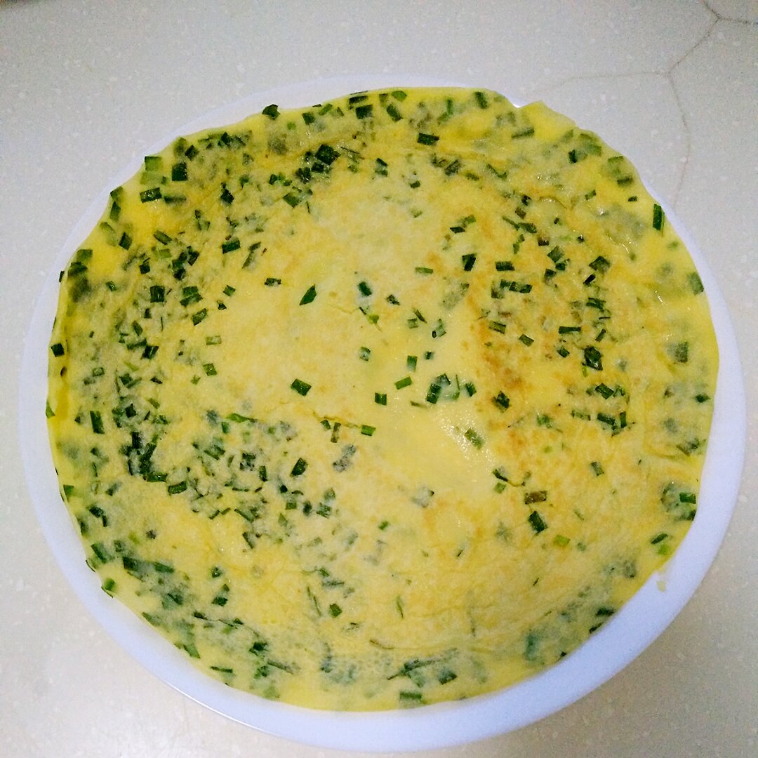 韭菜鸡蛋摊饼
