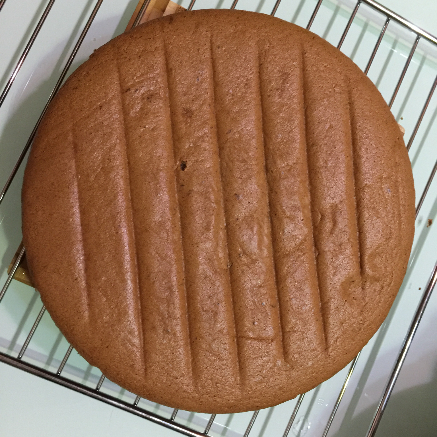 超好记八寸戚风蛋糕（后蛋法）