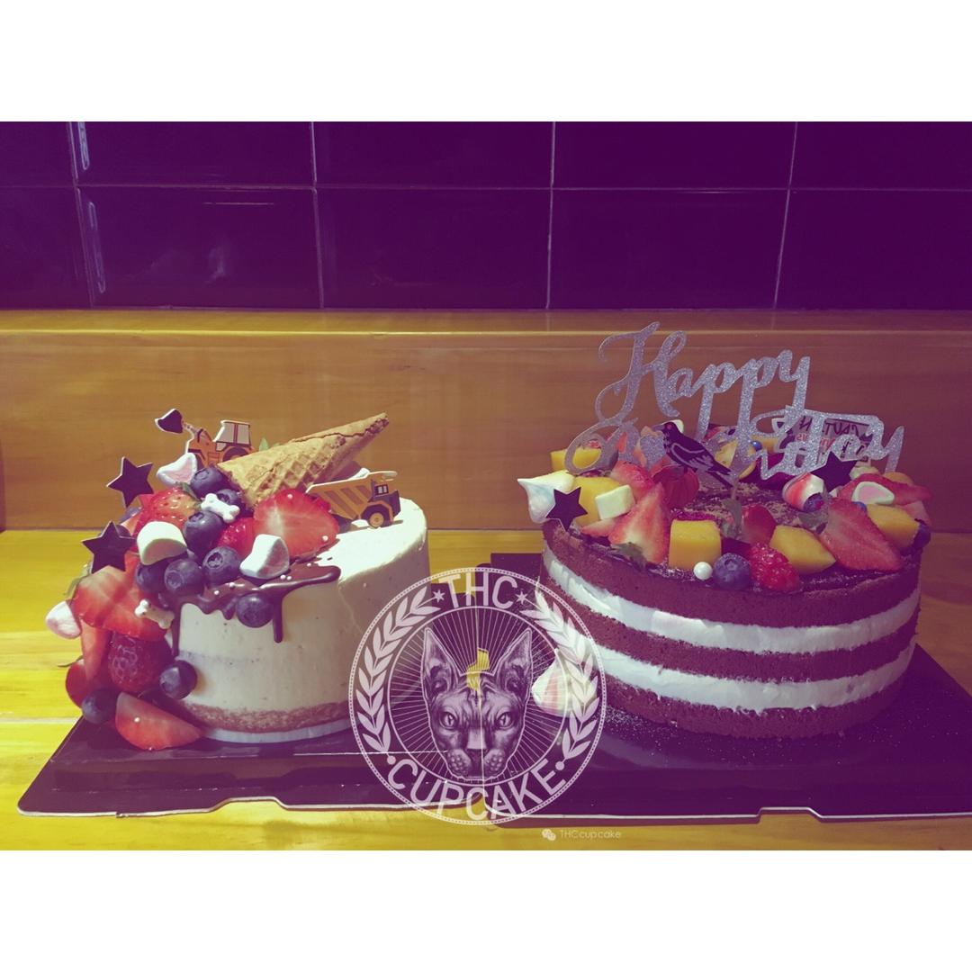 《Tinrry+》草莓奶油蛋糕（8寸配方）