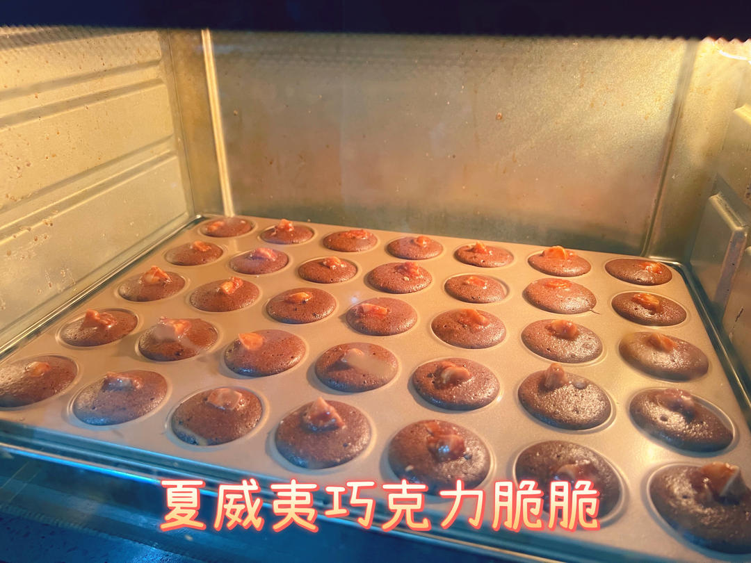 网红爆款夏威夷巧克力脆脆