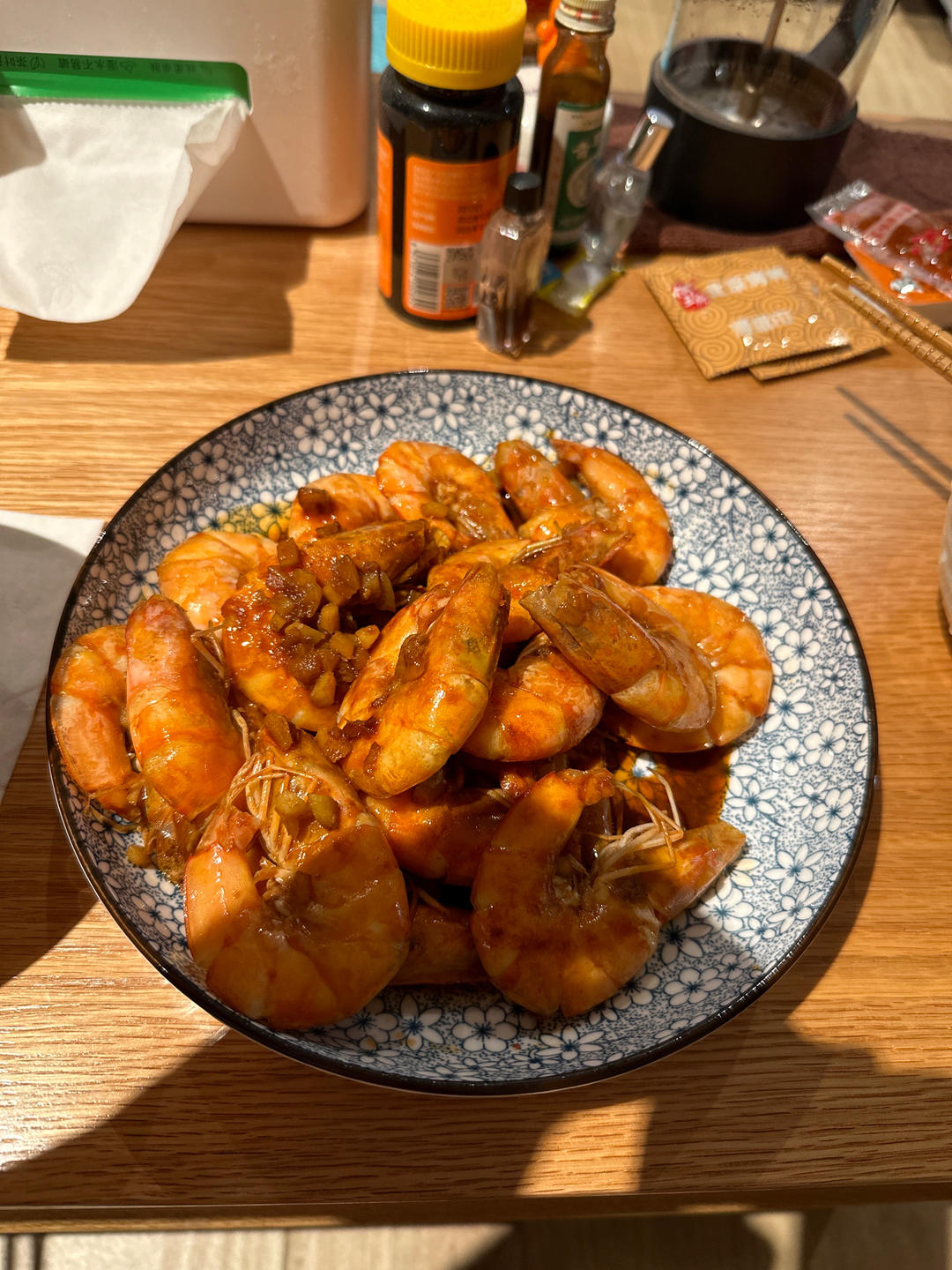 家庭版油焖大虾
