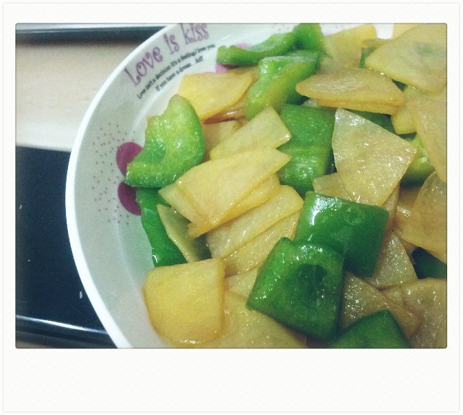 懒人版青椒土豆片