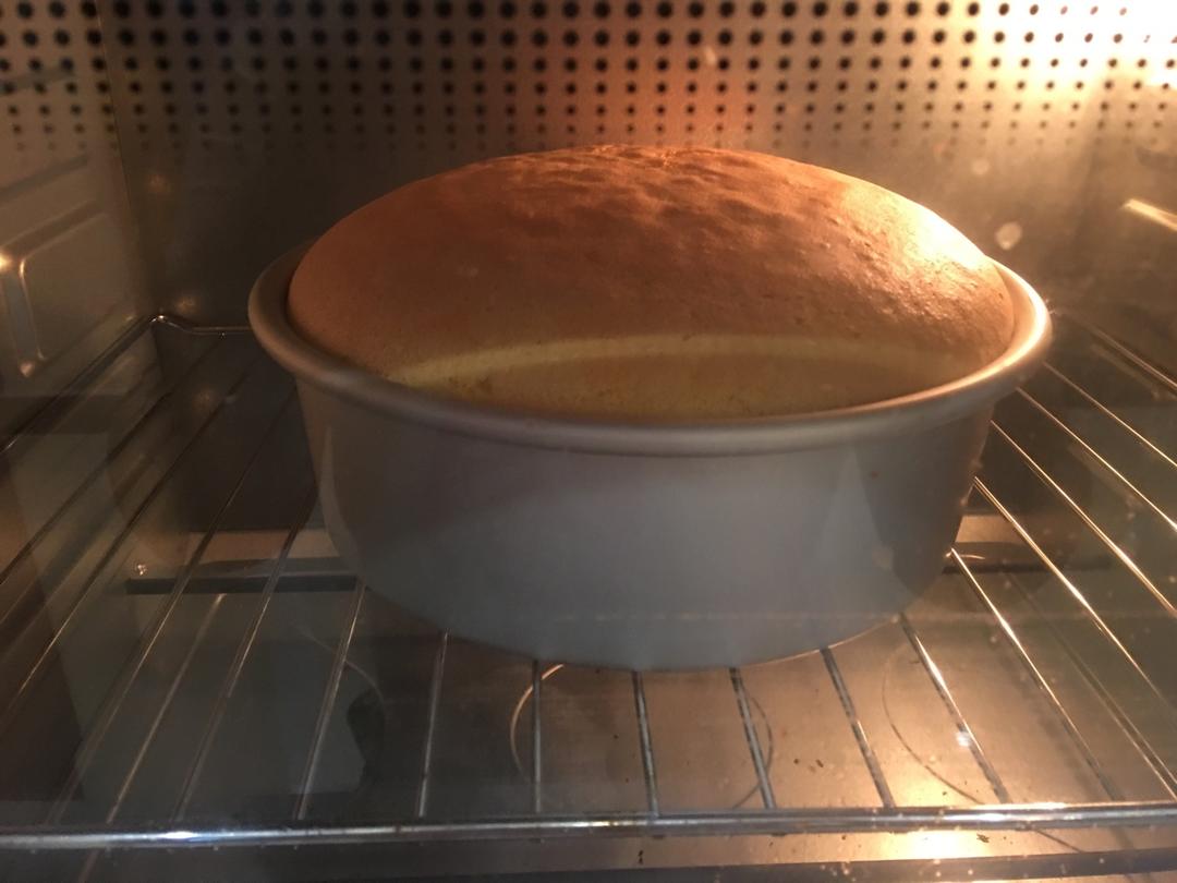 步骤最全面的戚风蛋糕（八寸）做法，成功率高！