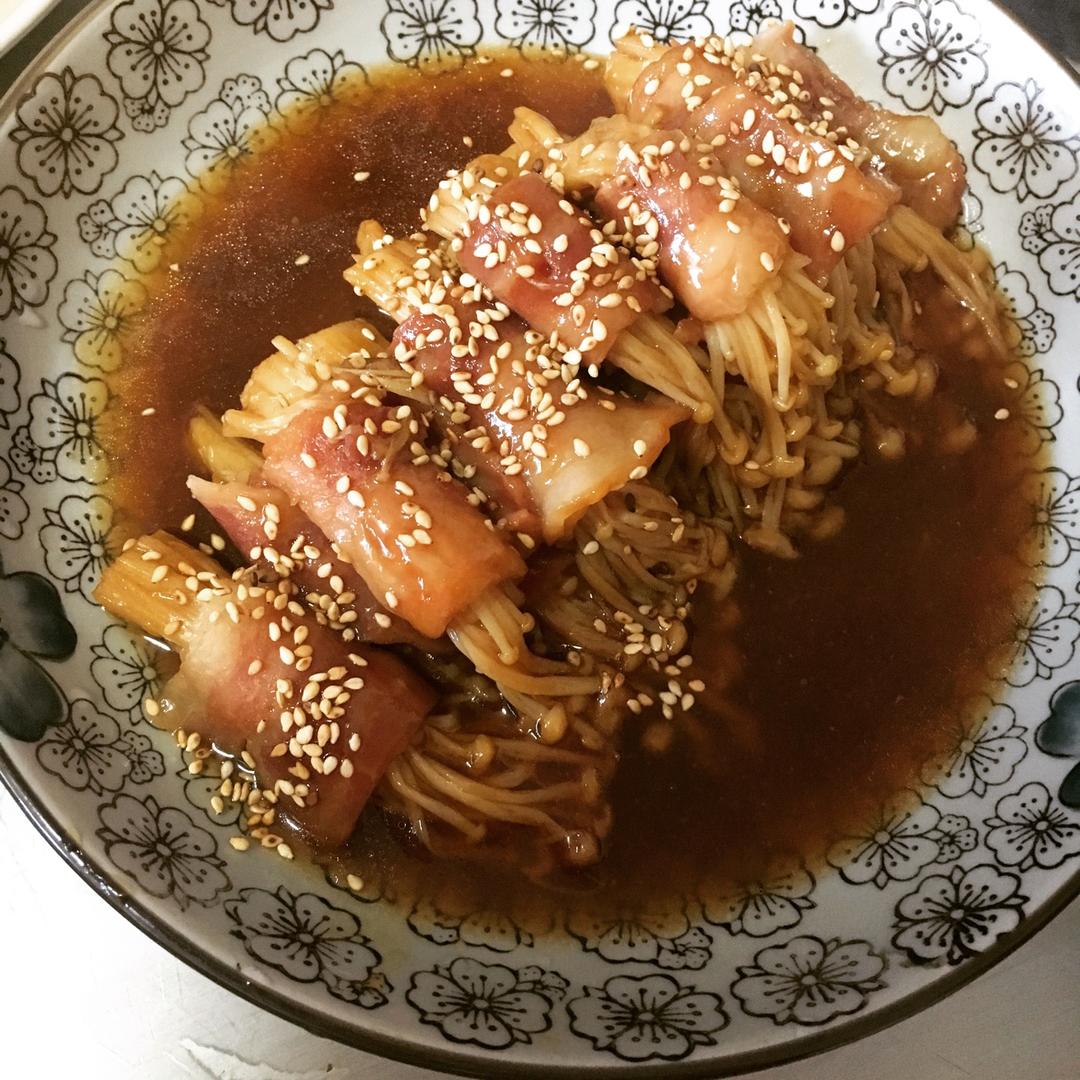 金针菇培根卷