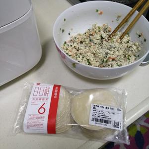 虾仁豆腐锅贴的做法 步骤11