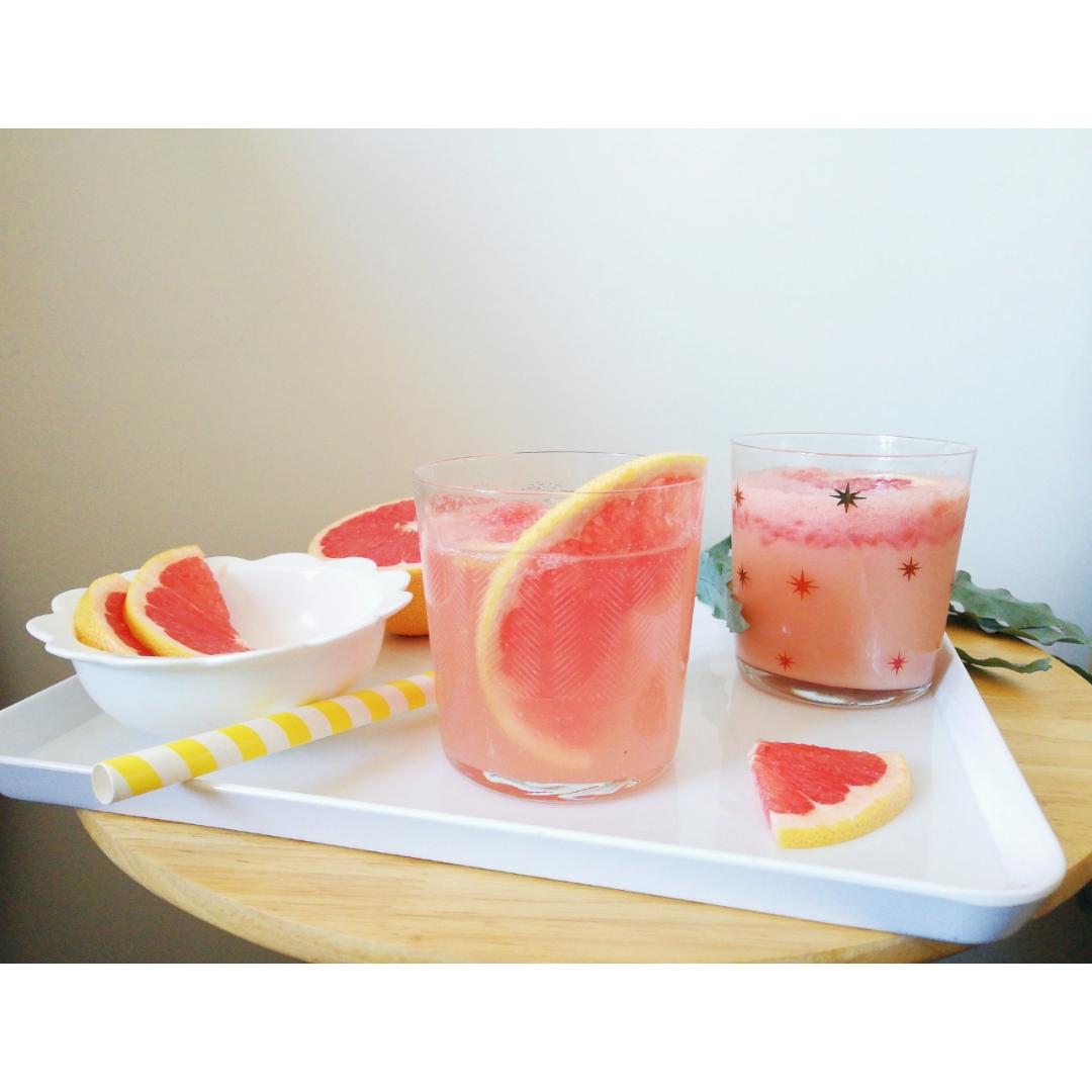 少女心爆棚的西柚汁💕