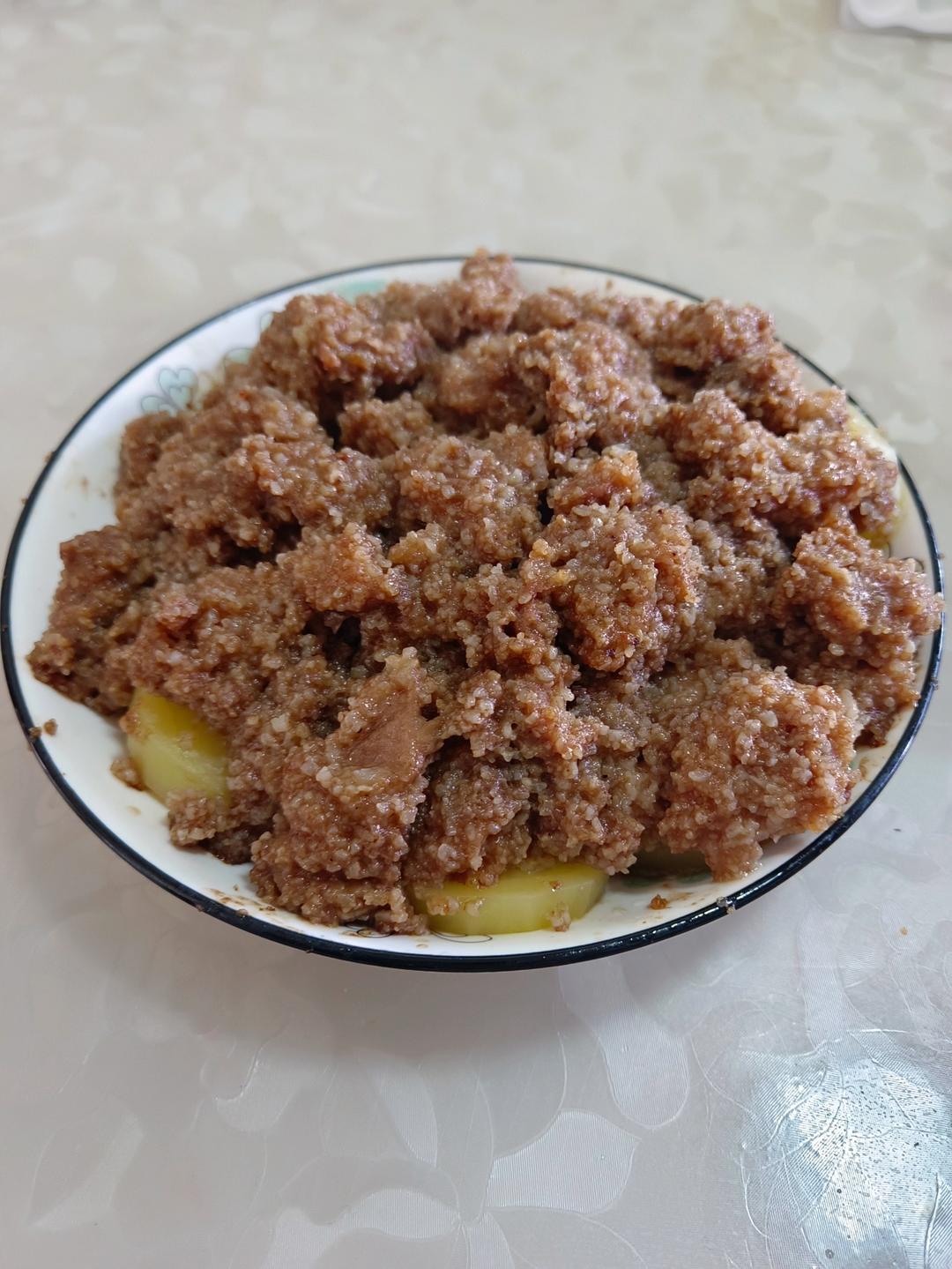 超级好吃粉蒸肉