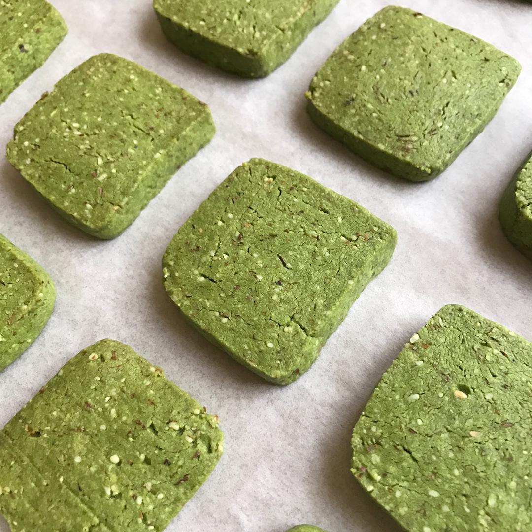 抹茶杏仁饼干