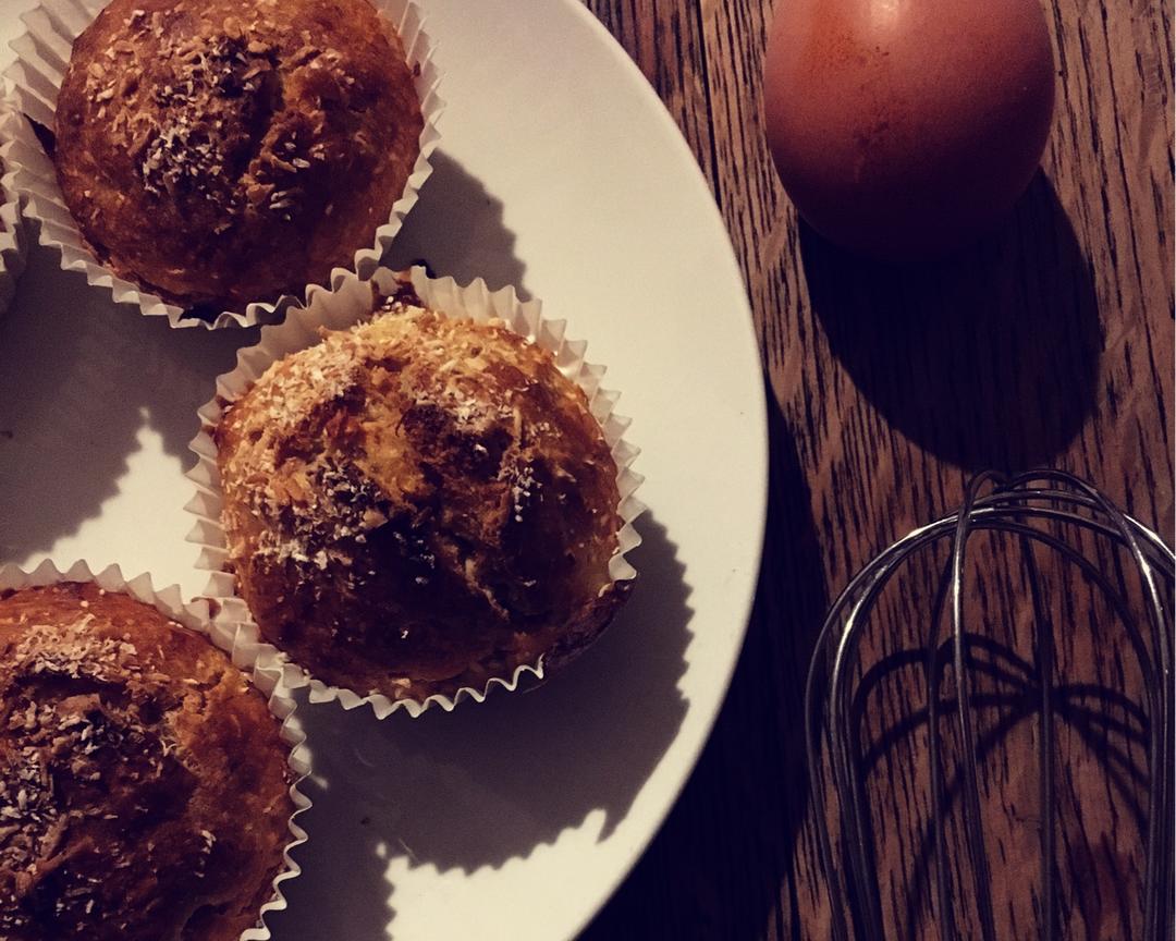 香蕉蛋糕小饼·无油无糖的做法