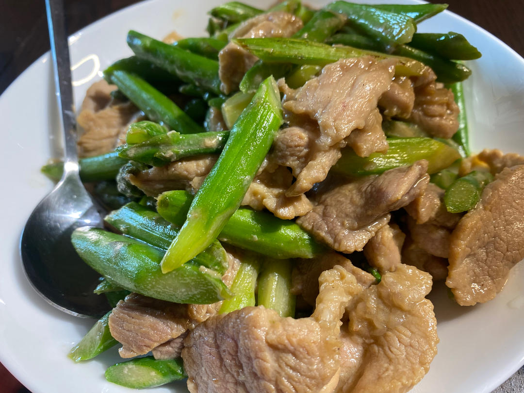 芦笋炒肉