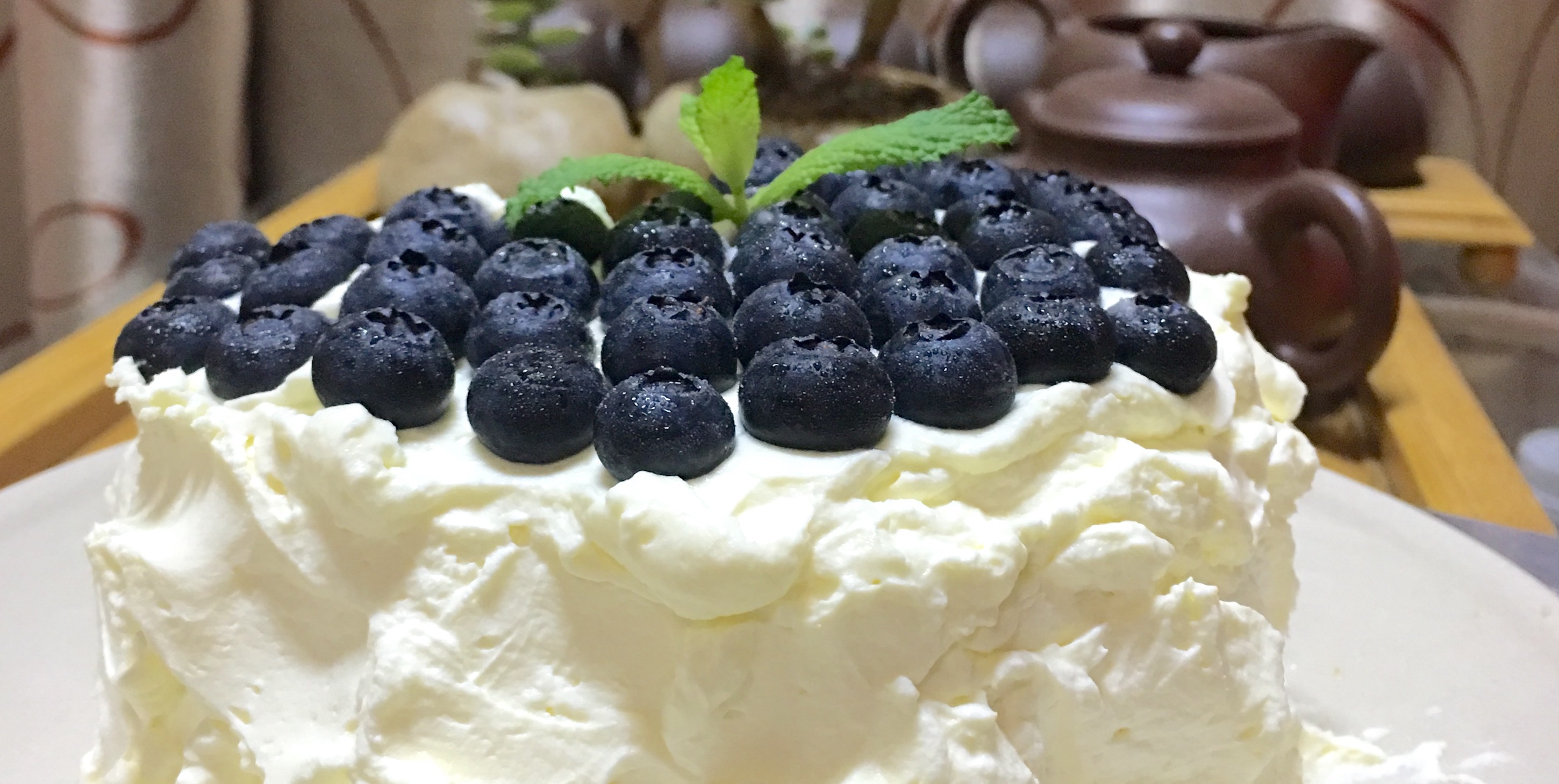 超简单ｸﾞｯ!(๑•̀ㅂ•́) ✧）蓝莓冰激凌蛋糕的做法