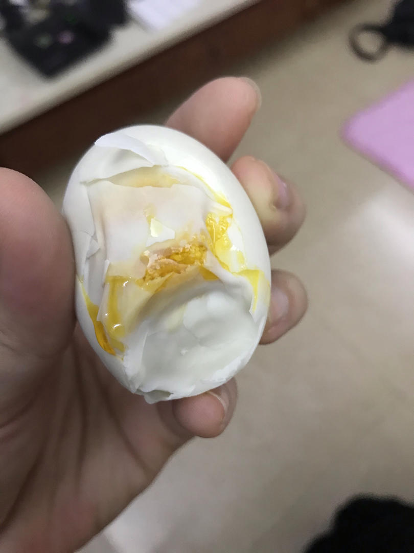 自制流油的咸鸭蛋