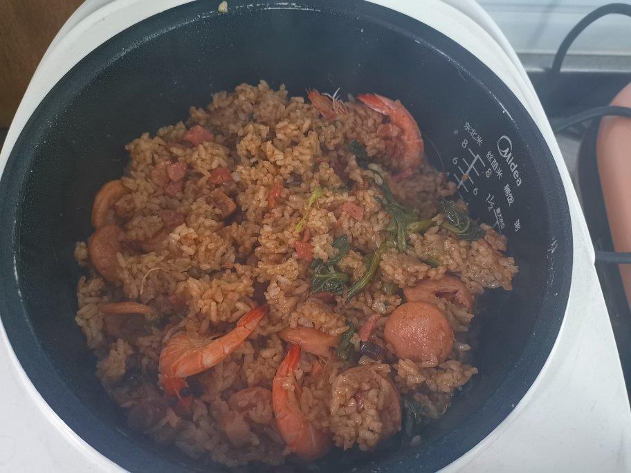 懒人煲仔饭（电饭锅）