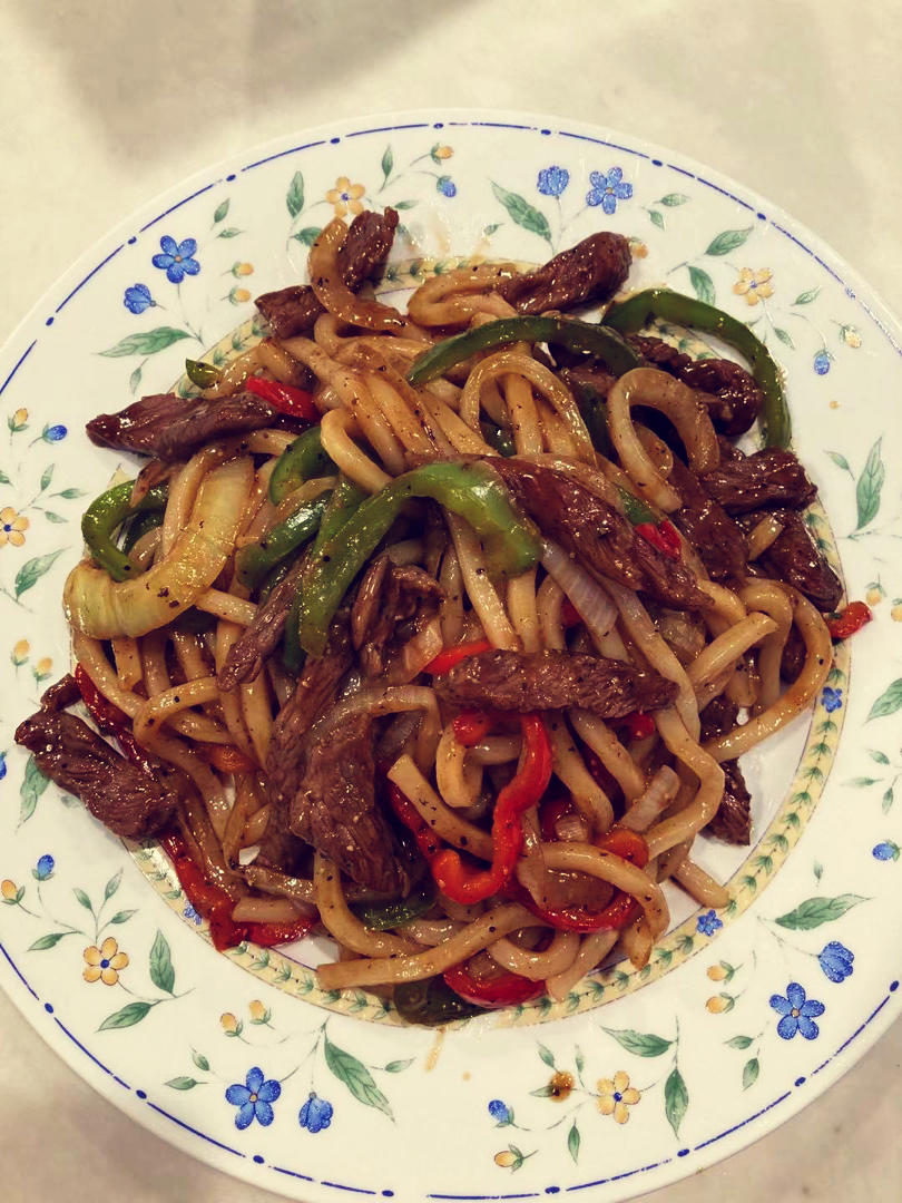 比餐厅好吃的黑椒牛柳意面🍝零失败简单教程