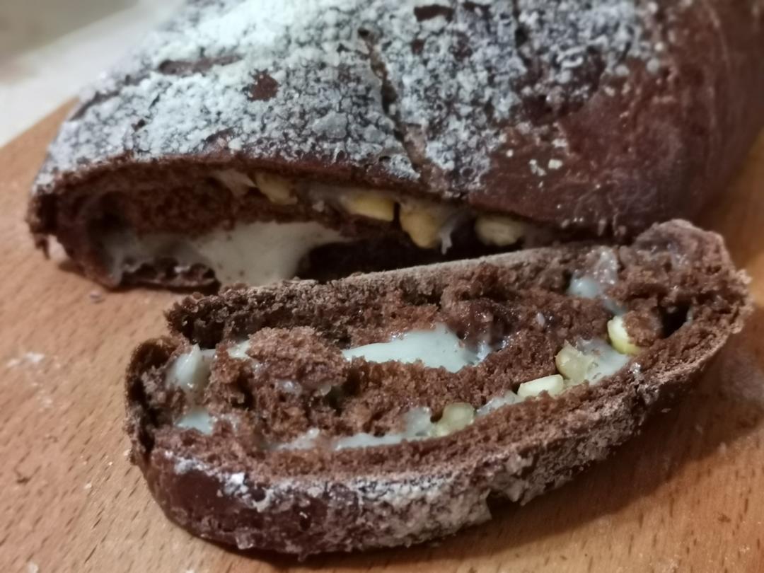 可可麻薯软欧（低卡版）