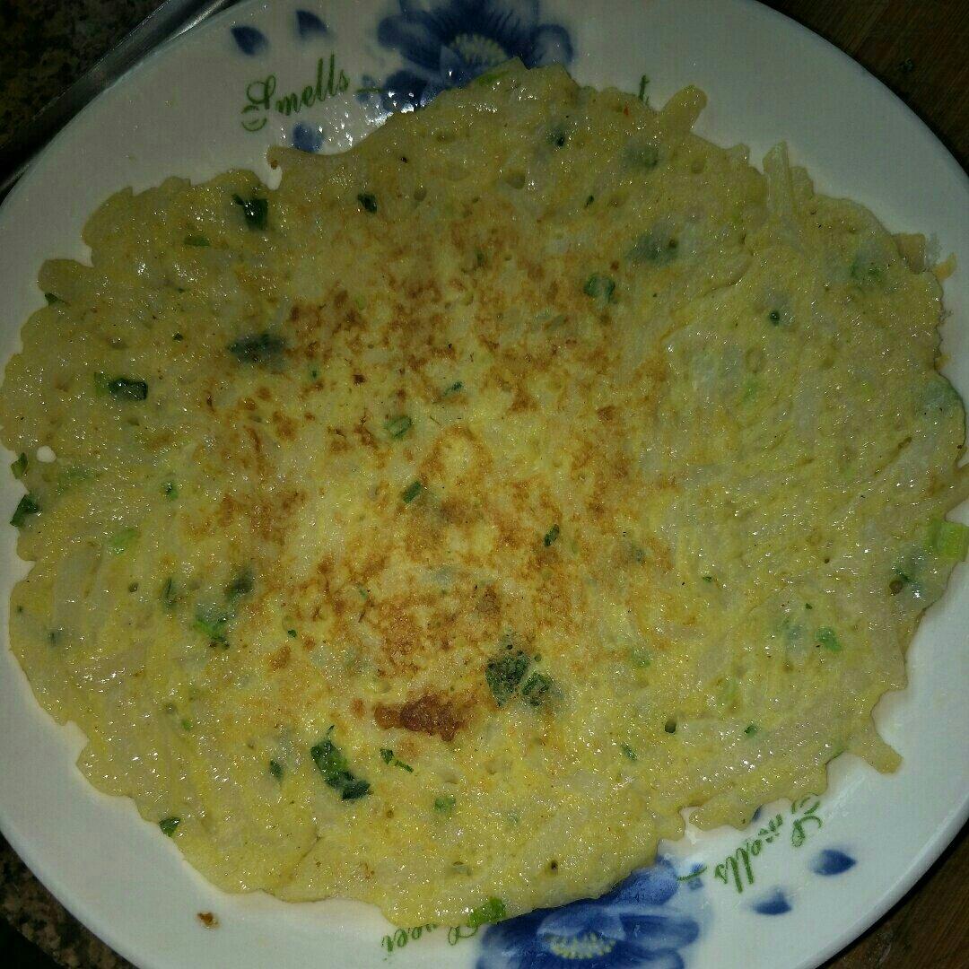 剩面条变身美味的早餐饼