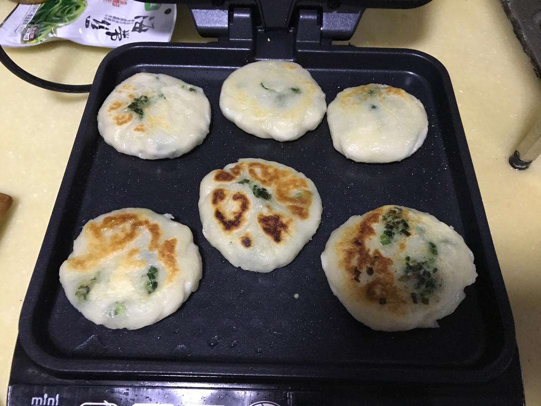 薄皮韭菜饼