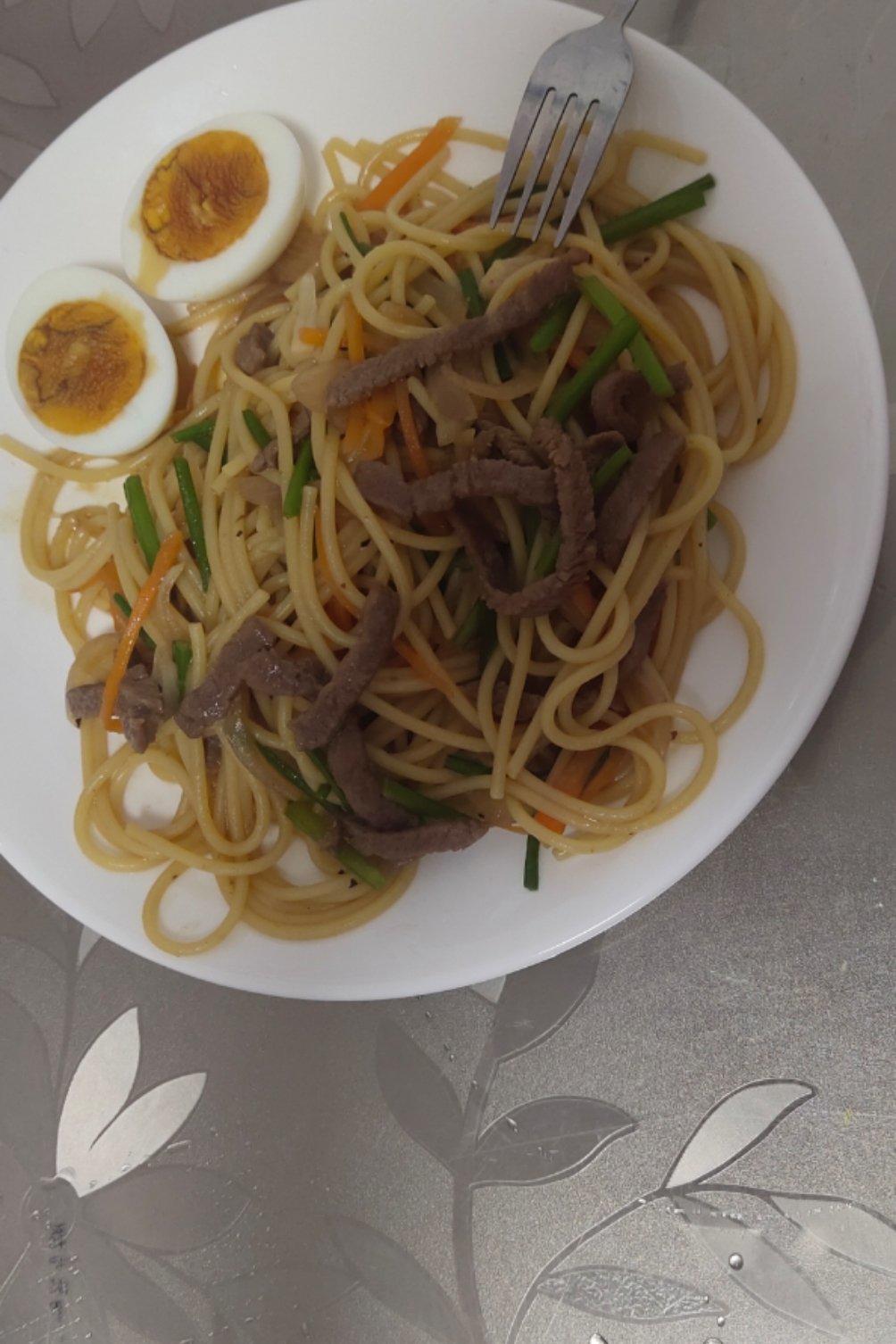比餐厅好吃的黑椒牛柳意面🍝零失败简单教程