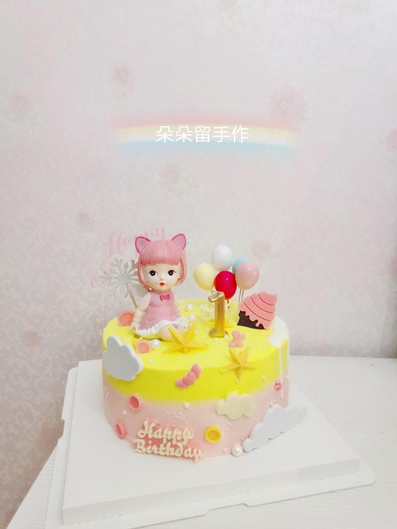 美少女战士翻糖蛋糕