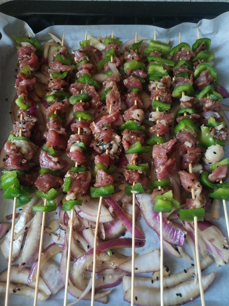 烤羊肉串
（烤箱版）