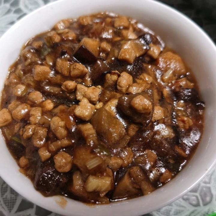 香菇肉丁打卤面